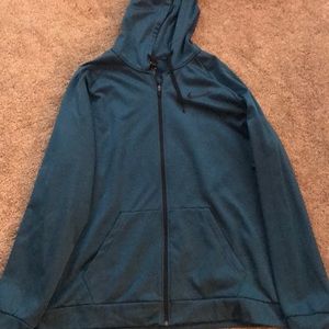Men’s blue Nike zip up hoodie
